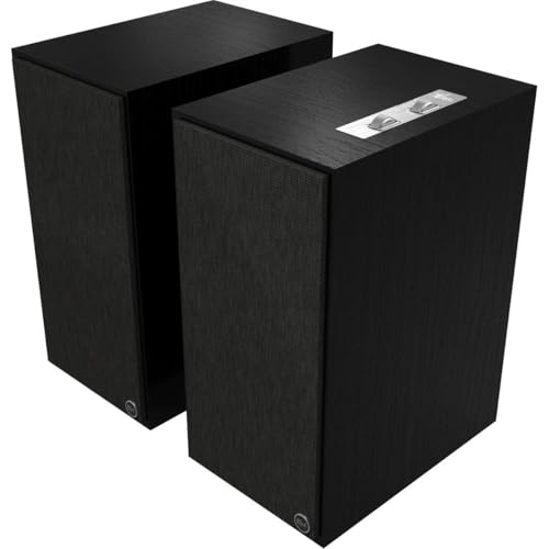 Image of Klipsch The Nines Heritage Inspired (Pair) Powered Speakers - Black