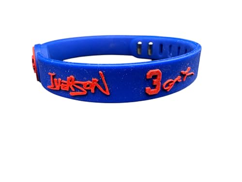 Image of Basketball Legend Wristband Collection - Adjustable Silicone Bracelets for Fans - Curry, Tatum, Doncic, Morant, James, Wade, Giannis & More