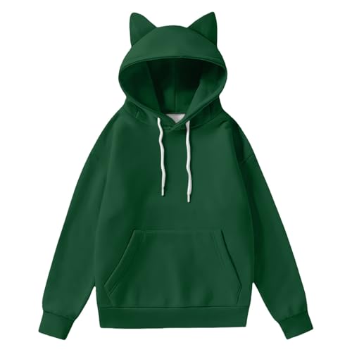 Sweat capuche femme zippé blanc en coupe courte ample et confortable
