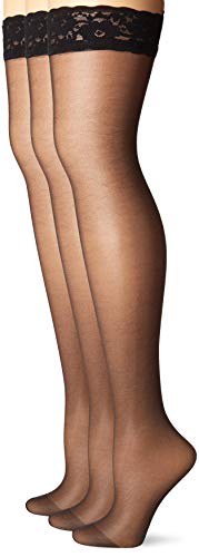 Image of HUE Women's So Silky Control Top Sheer Tights With Invisible Reinforced Toe