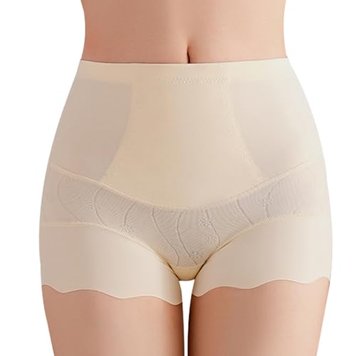 AOWVUTS Faja Reductora Mujer Braga Faja Reductora Adelgazante Braguita Reductora Abdomen Sin Costuras Cintura Media Pantalones Cortos Moldeadoras Shorts Panty Invisible Shapewear Body Shaper