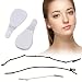 Duluck 40 Pièces Face Lift Stickers,Autocollant Lifting Visage,Face Tape,Patch Visage,Autocollant De Lifting,Autocollants Minces Pour Le Visage V-Forme Bande Du , 40Pcs