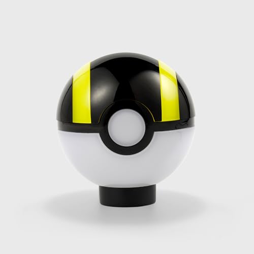 Ukonic Pokémon Ultra Ball Mood Light – Magnetic Induction LED Lamp with USB-C, Portable Collectible Desk Light for Bedroom, Game Room & Office