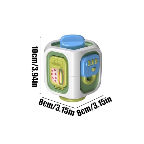 Cubo de actividad sensorial de 6 caras para regalo de cumpleaños infantil 5