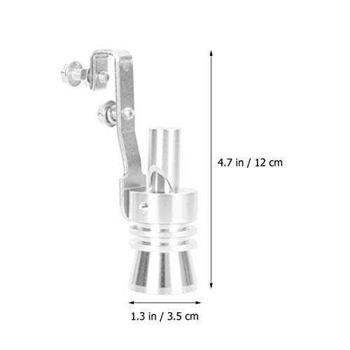 Apito para tubo de escape CliSPEED Liga de alumínio Turbo Sound escape, apito para escapamento de ca