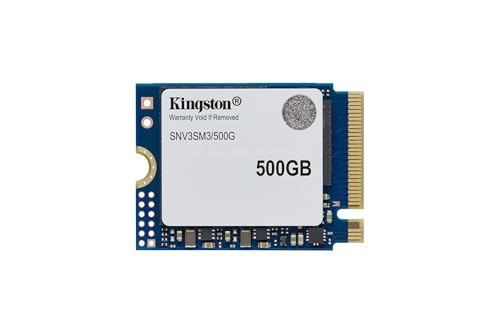 Image of Kingston NV3 500G M.2 2230 NVMe SSD | PCIe 4.0 Gen 4x4 | Up to 5000 MB /s | SNV3SM3 /500G