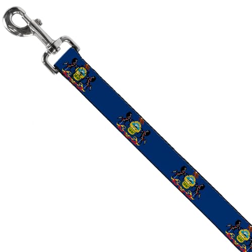 Laisse pour chien Drapeau Pennsylvanie Buckle Down de style ceintures - 3