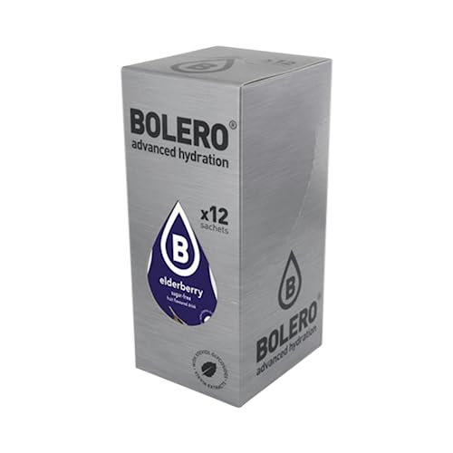 Bolero - Pack 12 Sachets Bolero Drinks - Elderberry