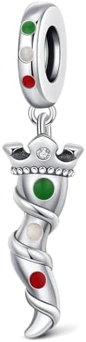 BOIGEGU 925 Silber Charms Armband für Europäische Urlaub Charme Armband | Charms Kollektion Reise und Globetrotter für Europäische Armbänder und Halsketten