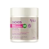 Ápice Máscara Cachos Hidratante Nutritiva | Hidratação e Nutrição Profunda para Cabelos Cacheados, Ondulados, Crespos e em Transição | 500g