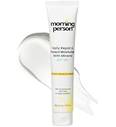 Daily Repair &amp; Protect Moisturizer with Mineral SPF 50+ I With Squalane and Aloe Vera for Deep Mo...
