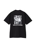 [ザ・ノース・フェイス] 半袖Tシャツ ショートスリーブバックスクエアカモフラージュロゴティー ブラック L