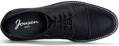 Image of Jousen Men's Dress Shoes Retro Casual Dress Shoes for Men