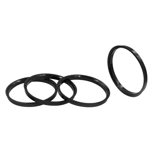 Wheel Accessories Parts 4 Pcs Poly Carbonate Hub Centric Rings OD 106.10mm ID 78.10mm Fits Chevy...