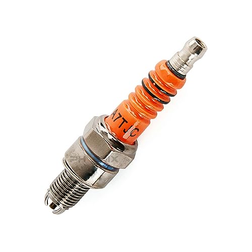 PHOENIX スパークプラグ A7TJC 3極 強化 多極 抵抗入り 点火プラグ CR7HSA互換 点火栓 オートバイ バイク GY6 モンキー ゴリラ ダックス シャリー 等