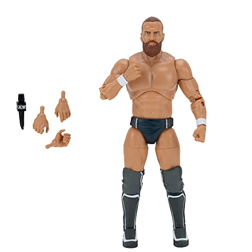 All Elite Wrestling Unrivaled Jon Moxley and Bryan Danielson Two Pack - Two 6-Inch Figures with Aew Microphones and Alternate Hand Accessories - Amazon Exclusive