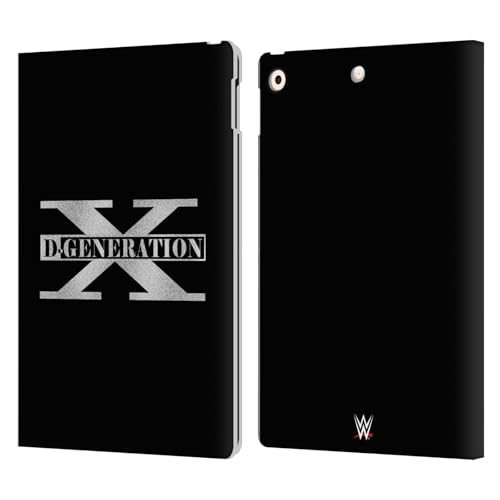 Coque portefeuille cuir WWE Génération X pour iPad 10.2, finitions premium Head Case