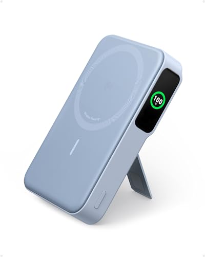 Anker MagGo magnetische Powerbank 10000mAh Qi2 15W mit Halterung – Ansicht 1
