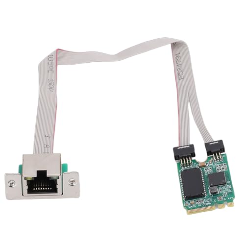 Tarjeta de Red Jiawu M.2 AE Key 2.5G Gigabit Ethernet con puerto RJ45 de 2.5Gbps para computadoras de escritorio, laptops y máquinas industriales miniatura 5