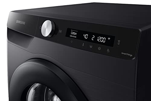 Image of Samsung 7.0 Kg Wi-Fi Enabled Inverter Fully-Automatic Front Loading Washing Machine (WW70T502DAB /TL,Black Caviar,AI Control)