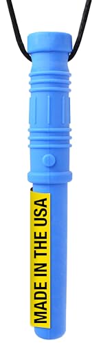 ARK Bite Saber, Chew Necklaces for Sensory Kids and Adults, Oral Fidget for Autism, ADHD, SPD, Anxiety, Medical-Grade Sensory Chew Necklace, XXT, Very Firm, Royal Blue