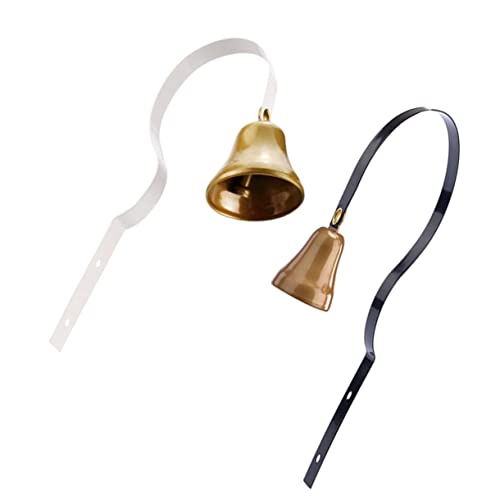 COLLBATH 2 Pack Metal Dog Door Bell for Training Potty Training and Communication