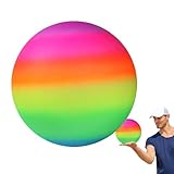 Regenbogenkugel-Deliable Aluminiumballon, Brilliant Fancy Design, wiederverwendbare eingängige Dekoration | Accessoire Abend Kinder Erwachsene Gebrauchte Ball Spezielle Spektakel
