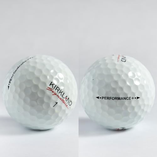 ZUSSET Kirkland Signature Performance Plus - Near Mint (AAAA) Grade - Recycled (Used) Golf Balls - 50 Pack