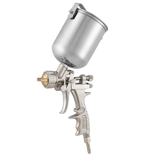 Image of Painter Spray Gun (LABEL) PR-01 Gravity Feed Paint Spray Gun 2.0 mm Silver