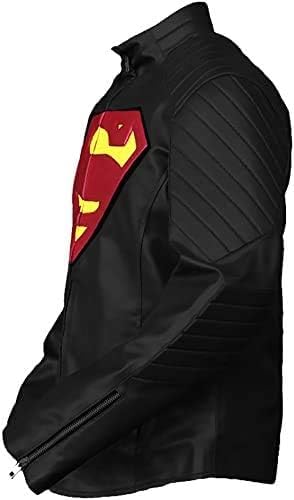 S Logo Jacket Clark Kent Jacket Tom Welling Faux Leather Jacket2
