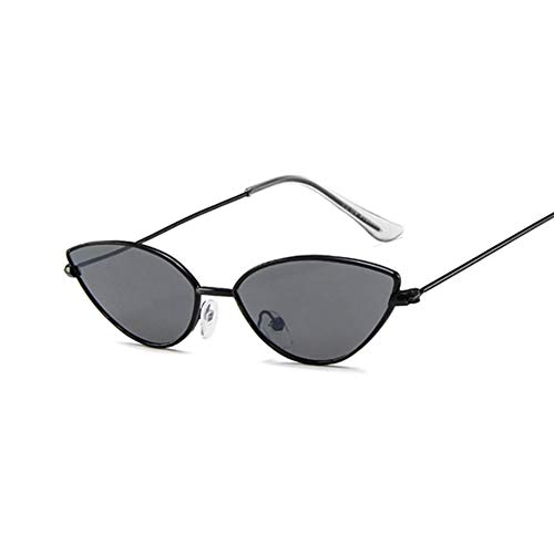 Glqwe Lindo Ojo de Gato Gafas de Sol de Las Mujeres de Las Gafas de Sol Retro oculares Gatito Retro Mujeres (Lenses Color : D)