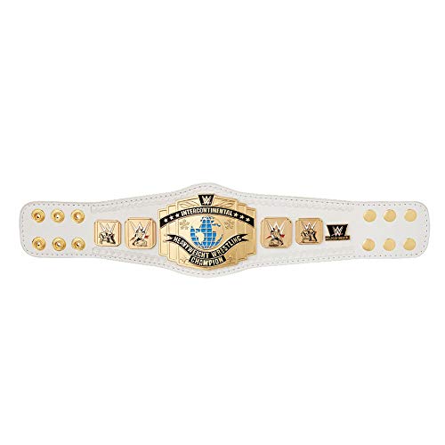 White Intercontinental Championship Mini Replica Title Belt