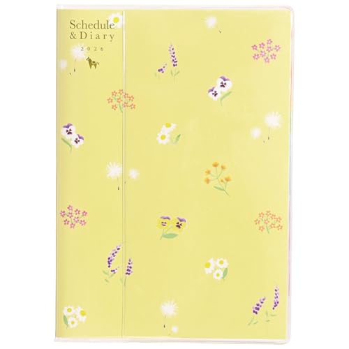 Amazon.co.jp: クツワ 手帳 カラーインデックス手帳 2026年 A5