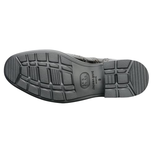 Image of Men's Leather Wingtip Derby Dress Shoes