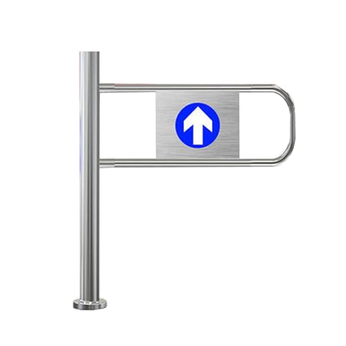 Portillon de sécurité à ressort gauche 90x100 cm pour piétons