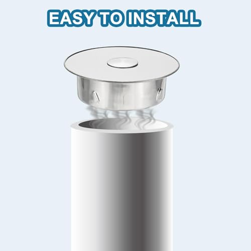 Tapón de Chimenea Regulable de Acero Inoxidable Alta Calidad 5