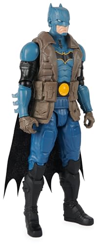 DC Batman - Figurine Batman 30 Cm S10 - Figurine Articulée - Créez Vos Propres Combats Masqués Contre L'ennemi - Super Héros Et Super Vilain - Jouet À Collectionner - Jouet Enfant 3 Ans Et +