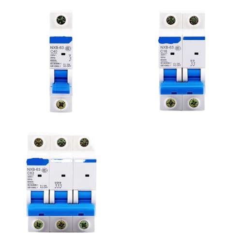 NXB-63 1P 2P 3P 4P AC 230/400V 1A-125A �T�[�L�b�g�u���[�N��t�~�j�`���A 1 ��(2P,125A)