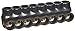 Morris Products 97648 Multi-Cable Connector, Insulated, Dual Entry, Black, 8 Ports, 250-6 Wire Range, 5/16" Allen Hex 8 Ports, 250-6 Wire Range, 5/16" Allen Hex, 2-Pack