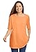 Women's Plus Size Perfect Square Neck Tee Shirt