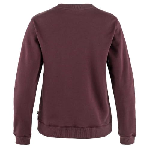 Fjällräven Damen 1960 Logo Badge Sweatshirt, Port, S