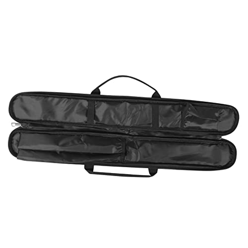 Supvox 2Pcs Bamboo Flute Bag Tote Purse Organizer Insert Bamboo Flute Storage Pouch Professional Flute Bag Flute Storage Organizer Black Oxford Oxford Cloth Student Major Flute Pouch #TOP2
