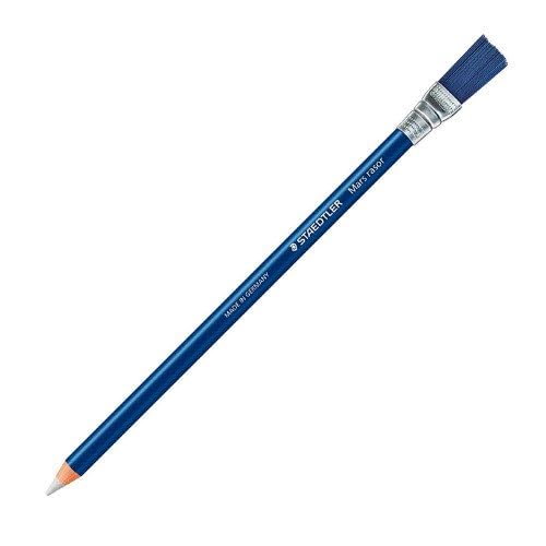 Amazon | ステッドラー 鉛筆型ハケ付き字消し 526 61 | スタンダード