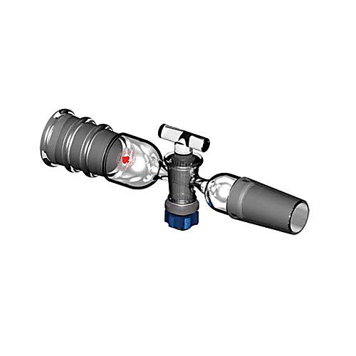 3840-39 Series Stopcock Adapter, 29/42 Outer Top, 29/42 Inner Bottom, 4 mm Glass Plug