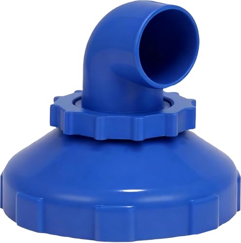 Buse de Remplissage de Piscine Rotative à 360°, Buse Refoulement Piscine, Buse de Sortie de Piscine Réglable, Buse d'entrée de Piscine 32/38 mm, pour Intex...