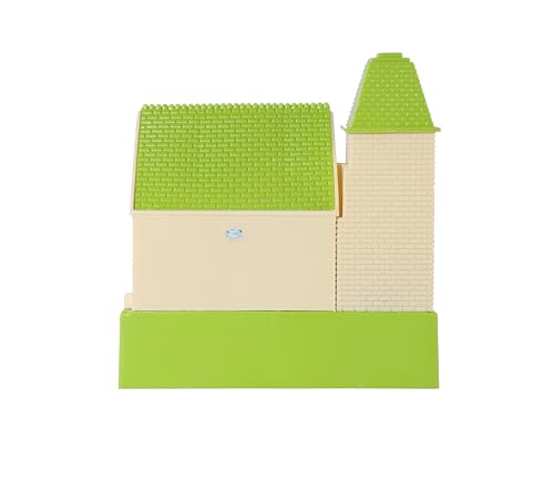 Image of Toyzone Katty Castle Coin Bank - Green |Classic Cat House Toy | Coin Stealing Cat House |House of Cat | Coin Collecting Saving Bank for Kids |for 3+ Year