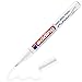edding 751 Marqueur peinture brillante - blanc - 1 feutre peinture brillante - pointe ronde 1-2mm - pour dessin, coloriage, scrapbooking - étanche, très opaque