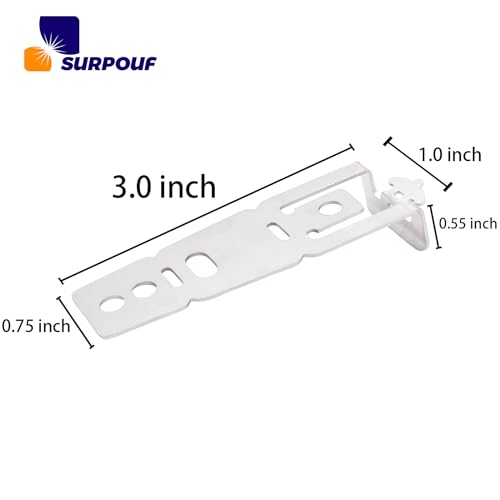 Image of 2Pack WD01X27759 Dishwasher Mounting Bracket Fits For GE Series Dishwasher Replacement Parts