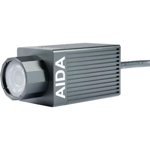 AIDA UHD-NDI3-IP67 4K UHD NDI|HX3 IP67 Weatherproof POV Camera with 5mm 12MP Lens, Black