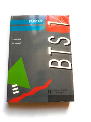 DROIT BTS 1ERE ANNEE